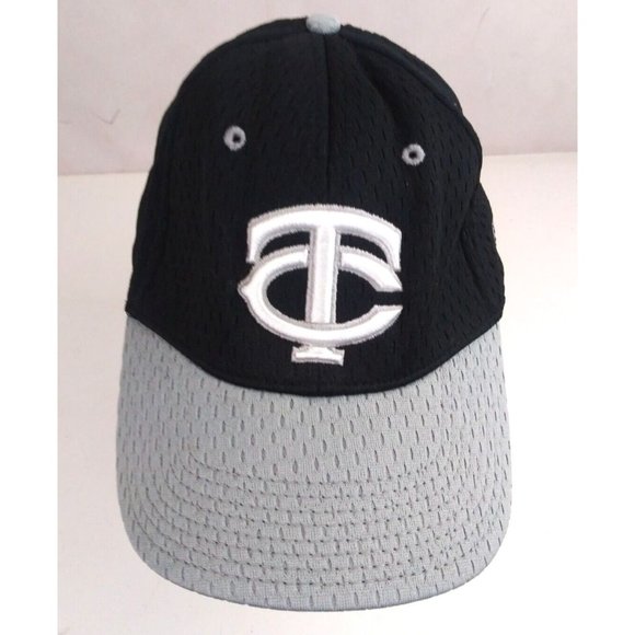 MLB Minnesota Twins Unisex Embroidered Fitted Baseball Cap Size 7 3/4 - Picture 2 of 7